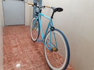 Bicicleta Fixie azul - RideZone
