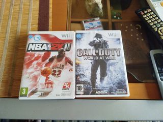 Wii - Call of Duty & NBA 2K11