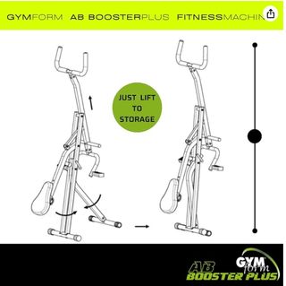 GYMFORM AB Booster Plus: Máquina fitness