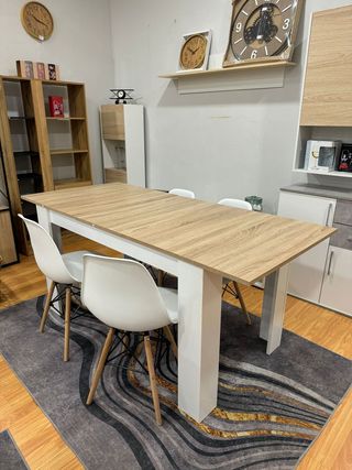 Mesa extensible + 6 sillas