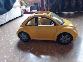 Coche Barbie VW Escarabajo Amarillo