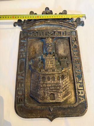 Escudo Soria Bronce antiguo
