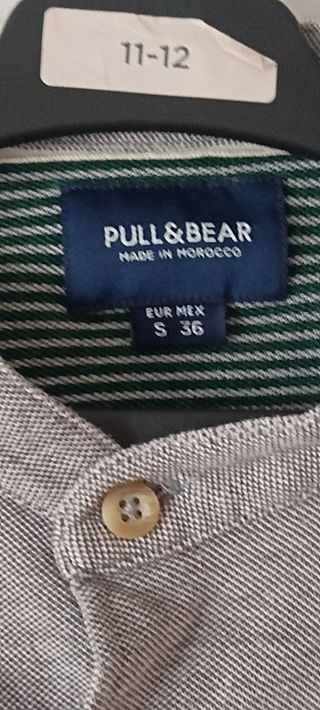 Camisa Pull&Bear gris - S