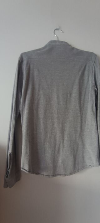 Camisa Pull&Bear gris - S
