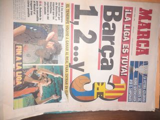 Prensa deportiva antigua