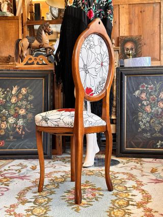 Silla isabelina antigua