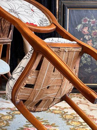 Silla isabelina antigua