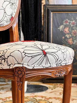 Silla isabelina antigua