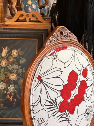 Silla isabelina antigua