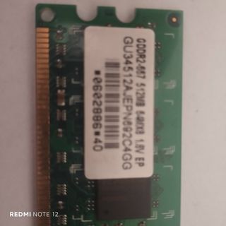RAM Acer 512MB DDR2 667MHz