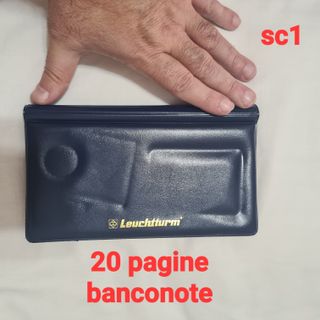 Raccoglitore Banconote 20pg numismatica monete