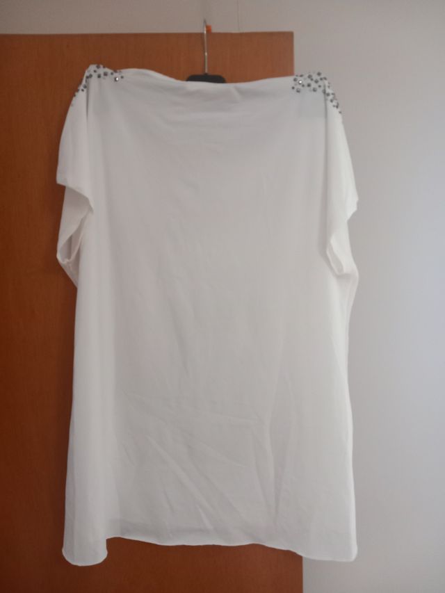 Camiseta Anna Mora blanca - Talla L