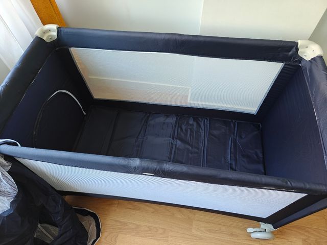 Cuna viaje Giordani con ruedas