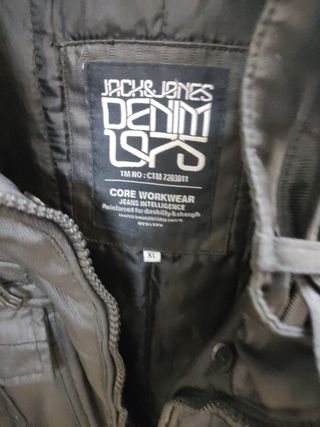 Chaqueta negra Jack & Jones XL