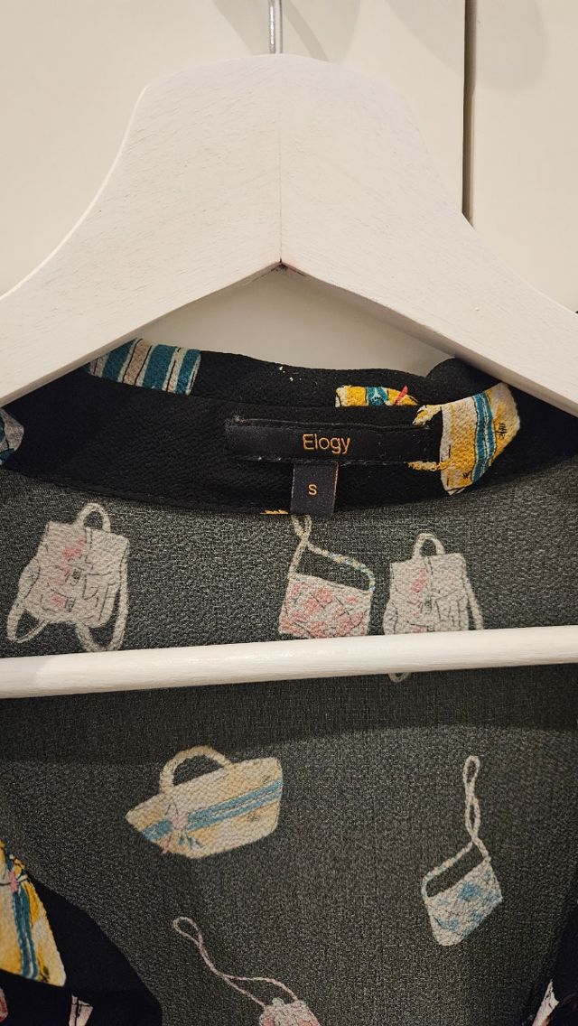 Vestido camisero Elogy estampado