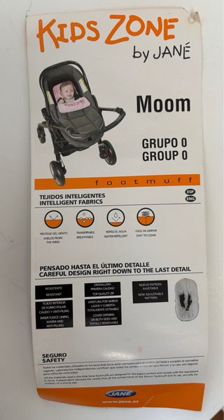 Saco Jané grupo 0 para huevito bebé