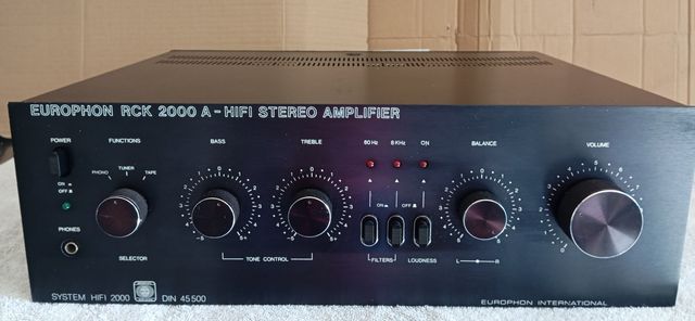 Amplificador Europhon RCK 2000A HiFi