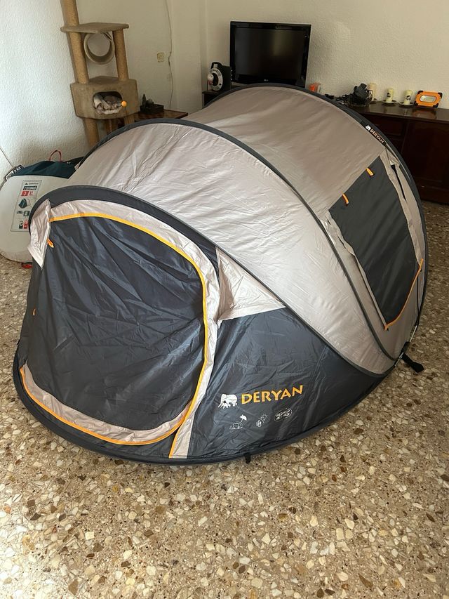 Tienda campaña Deryan 4 personas