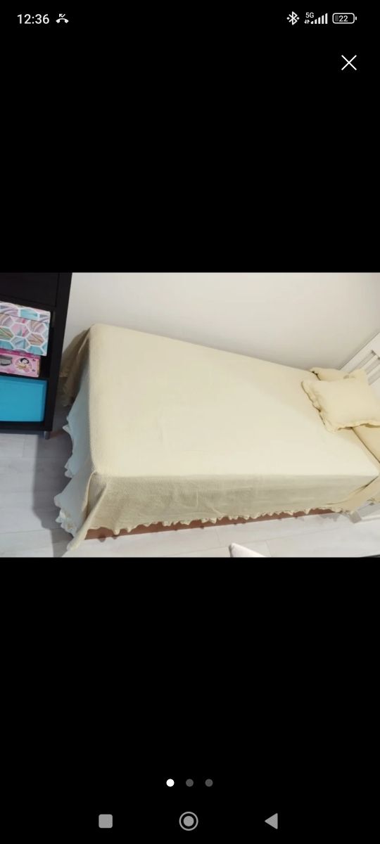 Cama individual completa