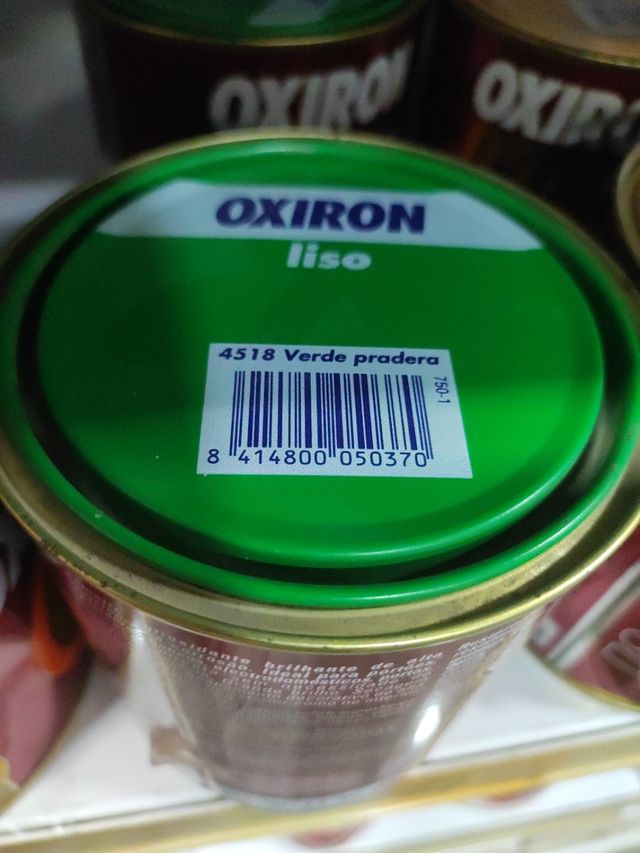 Pintura Oxirón Titan Liso 4525 Rojo