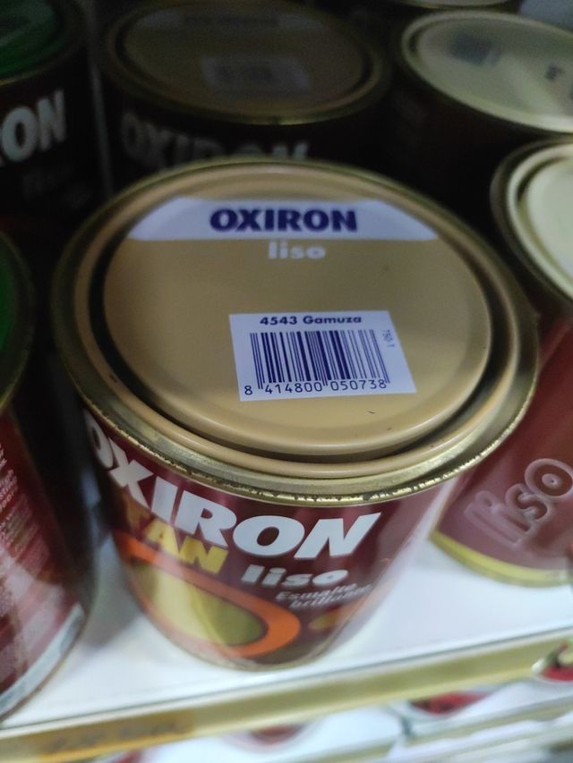 Pintura Oxirón Titan Liso 4525 Rojo