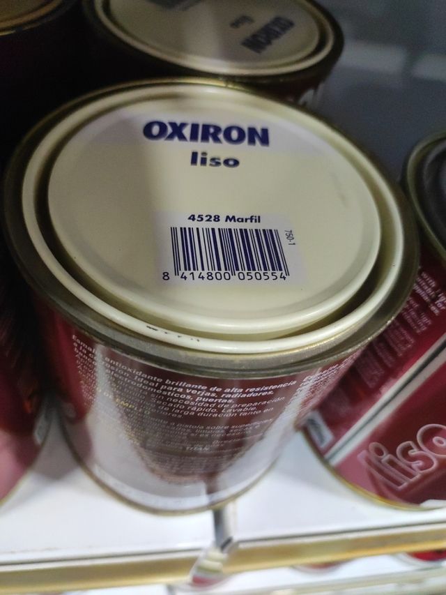 Pintura Oxirón Titan Liso 4525 Rojo