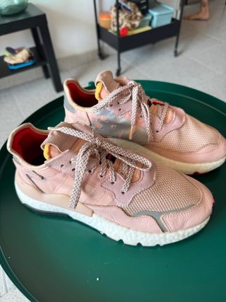 Adidas Nite Jogger Rosa - 3M