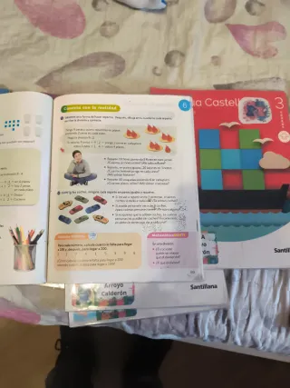 Libros de 3 primaria ( Santillana)