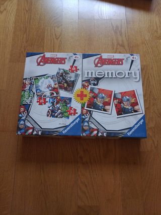 Avengers: Puzzle 49 piezas + Memory