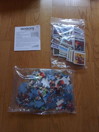 Avengers: Puzzle 49 piezas + Memory
