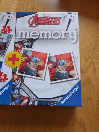 Avengers: Puzzle 49 piezas + Memory