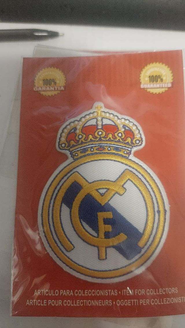 Escudo Real Madrid bordado