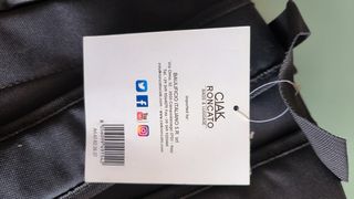 Mochila Roncato blanda plana gris
