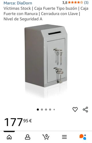Caja fuerte Diador gris