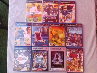 12 Juegos PlayStation 2 Variados