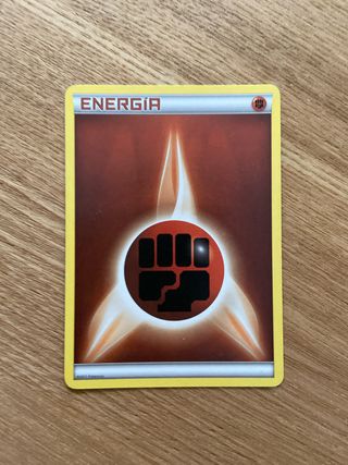 Carta Energia Pokémon Lucha