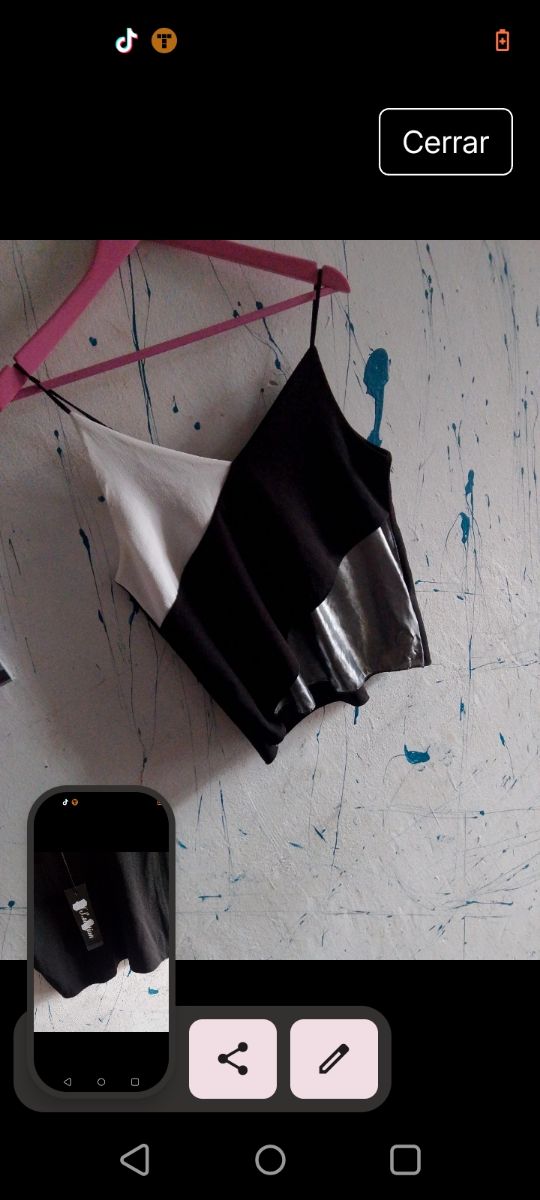 Camiseta para ocasion blanco y negro y plateado