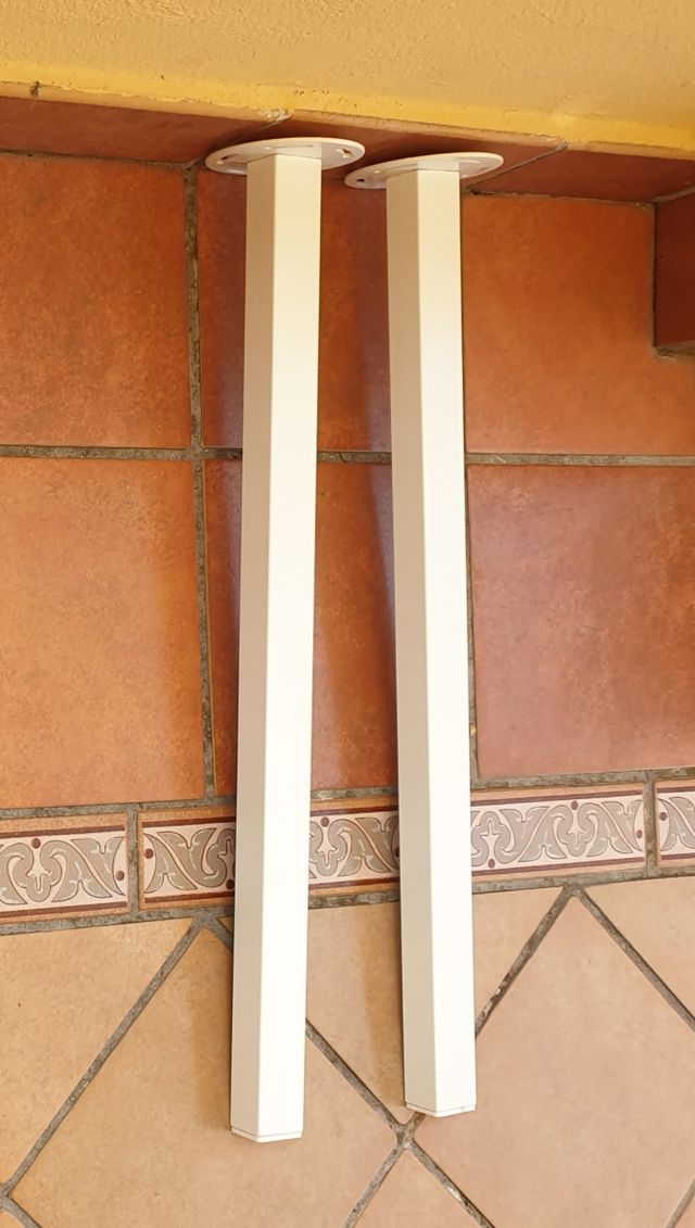 Patas mesa IKEA blancas