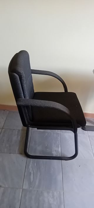 2 Poltrone ufficio - nere