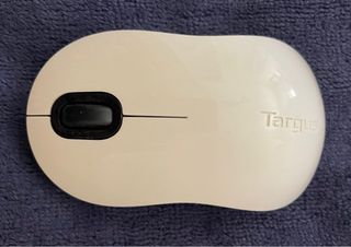 Ratón ordenador targus  inalámbrico blanco