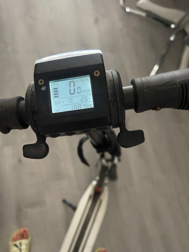 Monopattino elettrico ETWOW - bianco