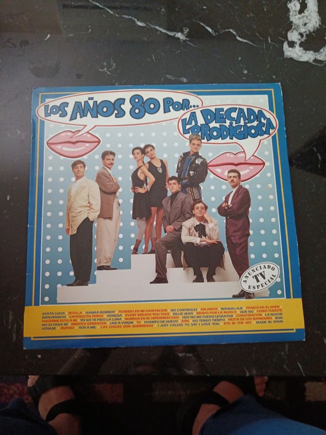 Vinilo Años 80: La Década Prodigiosa