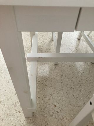 Mesa extensible Nordviken Ikea blanca