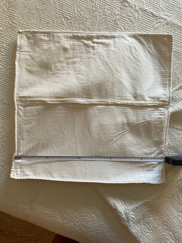 Cocha cama 150cm Zara Home- algodón beige