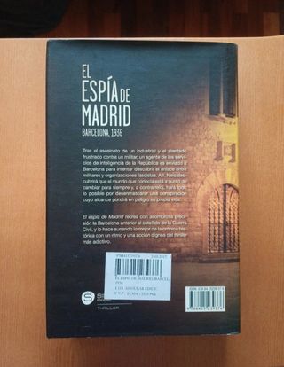 El espía de Madrid. Barcelona, 1936.