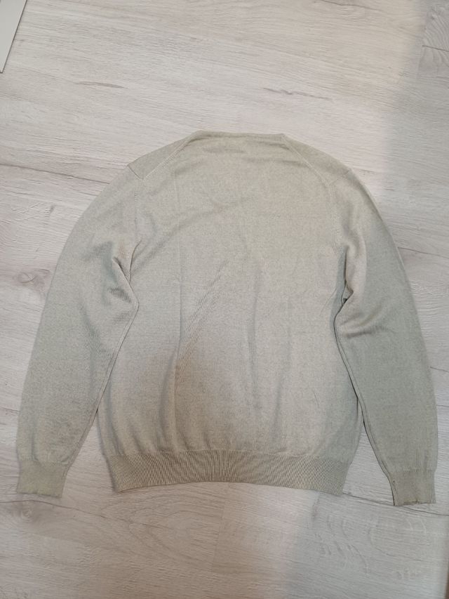 Suéter Lacoste Gris Vintage