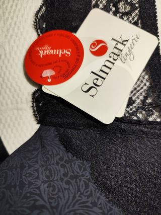 Sujetador Selmark negro, nuevo