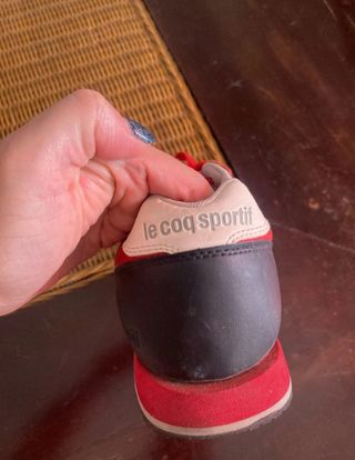 Zapatillas Le Coq Sportif rojas