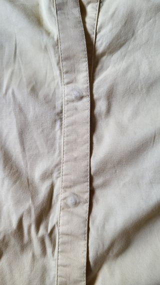 Camicia Oltre gialla maniche 3/4
