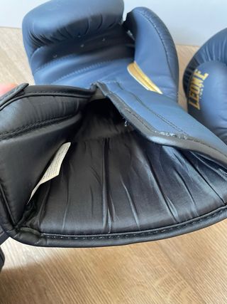 Guantes boxeo Leone Blue Edition (14 oz)